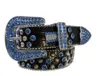 Ontwerper Bb Simon riem Bb riem met strass bezaaide westerse lederen riem voor heren Dames Vintage bling heupriemen voor broeken Jeans herengesp met doosdiamant 23-2