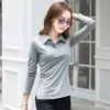 Koszule Polo Women Długie rękaw Casual Polo koszula dla kobiet polerowania bawełniane polo po polo polos jesienne zimowe topy tees panie polo