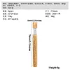 Smoking Pipes New European and American metal spring pipe, wooden pipe with a length of 78mm