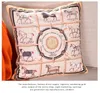 Fodera per cuscino di lusso superiore Federa creativa Cuscino per cavallo animale rosso Decorazioni per la casa Fodera per cuscino in lino di cotone per federa per divano