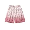 Hot Summer Pair shorts casual beach pants Men's quick dry shorts printed shorts polyester WHQ