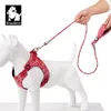 Leashes Truelove Soft Rope Dogs Leash Floral Leash for Dogs Cats Soft Padded Handle Cotton Fabric Zincalloy Hook Safe Outdoor Training