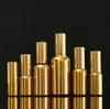 Quality Gold Glass Essential Oil Bottles Vial Cosmetic Serum Packaging Lotion Pump Atomizer Spray Bottle Dropper Bottle 20/30ML/50ml