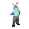 Tavşan Yürüyüş Figür Maskot Maskot Tavşan Aktivite Kostümü Cadılar Bayramı Paskalya Karikatür Takım Parti Boyutu Noel