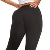 Pantalon actif Jacquard Fitness Sports grande taille vêtements femme taille haute bulle Yoga Gym Leggings femme