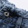 Women's Jeans Shorts Women Solid Denim Summer Est Fashion High Waist Korean Style Chic Cozy Vintage Comfortable Preppy Zipper