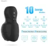 Automatische Saugen Männliche Masturbation Tasse Saug Vibration Männer Orgasmus Masturbation Squeeze Auspuff Vagina Sex Spielzeug Tasche Pussy L230518