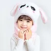 Hiver enfants chapeau Plus polaire enfants casquettes dessin animé chapeau filles garçons écharpe épaissir casquette nouveau-né photographie bébé trucs accessoires