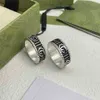 70% korting op designer sieraden armband ketting ring. Sterling Stripe Black Ring oude streep mannen vrouwen liefhebbers hetzelfde paar hiphop ringnieuwe sieraden