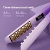 Curling Irons AkiraCosme Ceramic Middle Volumizing Hair Iron Negative ion Fluffy Corn Iron Curler Corrugated Hair Crimper Flat Iron 230531