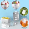 Storage Bottles Fridge Food Container BPA Free Vegetable Containers Fruit And Salad Partitioned Organizer