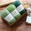 Yarn 100g knitted crocheted thread Diy De Cora baby wall art yarn triangular cotton ball P230601