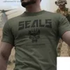 Herren-T-Shirts NEU U.S. Navy Seals Bravo Team DEVGRU Special Forces Elite Soldiers Herren-T-Shirt, kurz, lässig, 100 % Baumwolle, T230601