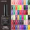 Satser limegirl 60st 40 st color gel nagellack set 80 färger semi permanent uv led gel lack blöt av nagel lackar bas topprock