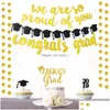 Banner Flags Graduation Party Decorations Conls D We Are So Proud Of You Hats Vt0044 Drop Delivery Home Garden Festive Supplies Dhegk