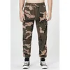 Pantalons pour hommes automne hiver hommes mode Cargo 2023 Camouflage cordon grand orteil garde décontracté poche latérale pantalons de survêtement