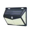 Edison2011 Solar Light 208 LED PIR Motion Sensor Lamp Outdoors IP65 Waterproof Garden Emergency Security Light