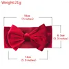 Akcesoria do włosów 23PCS/LOT Baby Gilrs Velvet Bow Turban Fryzjer Autumn zima Urodzona elastyczna opaska głowa