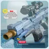 Piasek Play Water Fun Gun Electric Toy Guns Automatyczne ssanie ciągłe włosy letnie zabawki