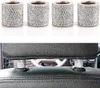 Neue 4er-Pack Auto-Kopfstützenhalsbänder Auto-Kopfstützenringe Dekor Bling Kristall Diamant Eis für Auto SUV LKW Innendekoration