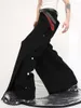 Herenbroek 2023 Men Women Clothing Yamamoto-stijl Niche Design onregelmatige splicing knop Casual broek plus size kostuum 27-46