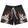 Wholesale Sublimation Custom Men's Mesh Shorts With Side Pockets Breathable Fashion Summer Mesh Shorts KZ