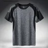 Men's T-Shirts Quick Dry Sport T Shirt Men 2023 Short Sleeves Summer Casual Cotton Plus Asian Size M-5XL 6XL 7XL Top Tees GYM Tshirt Clothes T230601