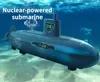 القوارب الكهربائية/RC RC Mini Submarine 6 قنوات التحكم عن بعد تحت سفينة المياه RC نموذج القوارب الأطفال التعليمية هدية STEM للأطفال 230601