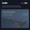 Routrar Kuwfi 5g router WiFi6 1800Mbps Gigabit 2.4/5 GHz Dual Frequency High Gain Hybird+Mesh WiFi Router med SIM Card Slot Support APN