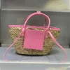 حقائب الشاطئ Women JA Bag Summer Travel Bags Raffia Beach Tote Luxury Straw Straw Bag Bage Bage Bage Bage مع 230420