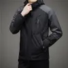 Men's Jackets Jacket Men Clothing Fleece Cotton Liner Detachable Windbreaker Hooded Parka Autumn Winter Warm Outdoor Coat 230531