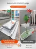 Mops Magic Automatische Mopp Waschmaschine Typ Vermeiden Handwäsche Haushalt Schaben Flache Küche Holzboden Lazy Fellow Nass Trocken Z0601