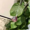 60% de descuento en joyería de diseñador, pulsera, collar, anillo, corazón de niña de ley 925, escalfado, cabeza de calavera creativa, colgante de doble cara