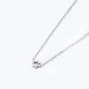 Fashion Simple Cat Dog Footprint Pendant Necklace For Women Stainless Steel Cute Jewelry Accessory