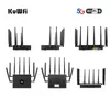 Routrar Kuwfi 5g router WiFi6 1800Mbps Gigabit 2.4/5 GHz Dual Frequency High Gain Hybird+Mesh WiFi Router med SIM Card Slot Support APN