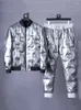 Dwuczęściowe spodnie damskie zimowe unisex dla mężczyzn Wodoodporna płaszcz 2 zestaw gęsta ciepła skórzana kurtka pu luźna