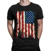 Summer Men T shirt American Independence Day Men's Personalized 3D Digital Printing Short -sleeved T -shirt Men's