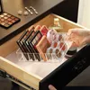 Storage Boxes 7 Grid Box Clear Plastic Makeup Cosmetic Stand Holder Lipstick Eyeshadow Palette Organizer