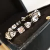 Модный модный браслет с бриллиантом Moissanite 100% Реал 925 стерлингового серебряного обручального обручального свадебного браслета для женщин свадебные украшения