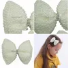 Bomboniera Perla Doppio strato Fermaglio per capelli Ragazza Moda Boutique Tornante Bambini Bowknot Barrette Accessori per bambini Papillon per bambini Headwe Dhkz1