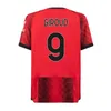 4xl 23/24/25 4th Giroud Soccer Jerseys AC font font jovic rafa leao pulisic tomori theo bennacer chukwueze calabria florenzi okafor men Kids Kids Kit