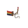 Charm Bracelets Rainbow Flag Gay Pride Lgbt Heart Braided Rope Lesbian Love Design Bangle Jewelry Wholesale Drop Delivery Dhshy