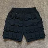 Мужские шорты SS Pocket Cargo Shorts Мужчины женщины 1 1 Высококачественные многократные тактические функциональные повседневные бриджи 230531