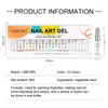 KITS 12BOTTLE/SET Nail art Varnish Hook Line Painting Gel Gel Kit Gel Kit Art Design per chiodi per vernice UV/LED