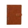 Printed Logo Business Notebook To Develop Detachable Core B5 Workbook Office A5 Loose-leaf Diary Daily Planner Agenda