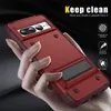 Capa de telefone Kickstand para Pixel 7 7A 8 Pro Híbrida PC TPU resistente à prova de choque capa traseira capa para celular