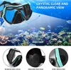 Máscaras de Mergulho JSJM Máscara de Mergulho Profissional Inflável Silicone Óculos de Mergulho Inflável Mergulho Scuba Diving Adulto Neutro Equipamento de Mergulho 230531