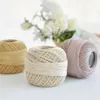 GARN 45G/BALL stickad #3 LACE Vikt Commercial Cotton Crochet Garn Diy Bag Toy Children's Clothing P230601