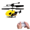 3,5-kanals färg Mini Remote Control Helicopter Anti-Collision och Drop Resistent Drone Children's Helicopter Toy