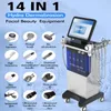 Professional Microdermabrasion Freckle Removal Hydra Water Dermabrasion Acne Treatment Aqua Peeling Hydrofacial Ultrasound Photon Skin Care Machine